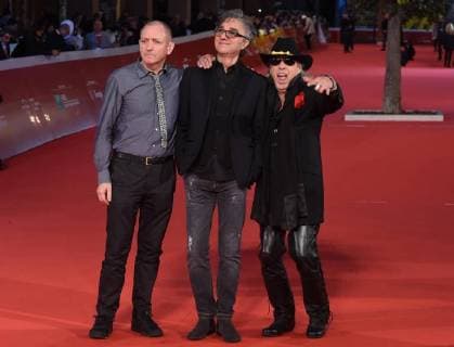 Foto IPP Gioia Botteghi 31 10 2017 Roma Festa del cinema di Roma - red carpet per i 35 anni del film Borotalco - Nella Foto il gruppo musicale gli Stadio ( Gaetano Curreri, Faabio Liberatori e Ricky Portera ) Italy Photo Press - World Copyright  0