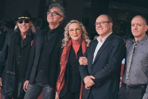 October 31, 2017 - Rome, Italy - (L-R) Ricky Portera, Gaetano Curreri, Eleonora Giorgi, Carlo Verdone and Fabio Liberatori walk a red carpet for Borotalco during the 12th Rome Film Fest at Auditorium Parco Della Musica on October 31, 2017 in Rome, Italy. Rome Italy  - ZUMAn230 20171031_zaa_n230_219 Copyright: xLucaxCarlinox