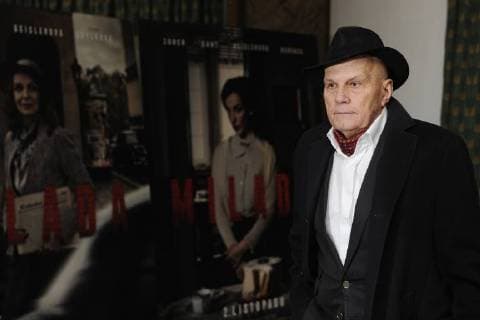 Czech actor Jan Preucil attends the premiere of the Milada film in Prague, Czech Republic, on October 31, 2017. Milada Horakova (1901-1950) was a Czech politician, which was executed on charges of conspiracy and treason by Communist Party of Czechoslovakia. She was cleared of all charges in the 1990s, her execution was a judicial murder. (CTKxPhoto OndrejxDeml) CTKPhotoP201710310998201  dml 008