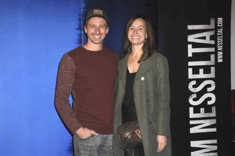 Ben Blaskovic and Kathrin Anna Steel at the Premiere the Cinema in in Monopoly Cinema Munich 31 10 2017 Foto:xP.xSchönbergerx xFuturexImage
