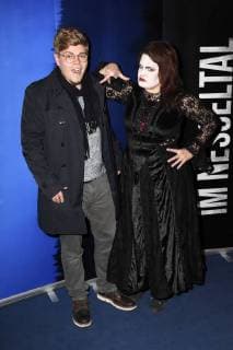 Philipp J with Guest at the Premiere the Cinema in in Monopoly Cinema Munich 31 10 2017 Foto:xP.xSchönbergerx xFuturexImage
