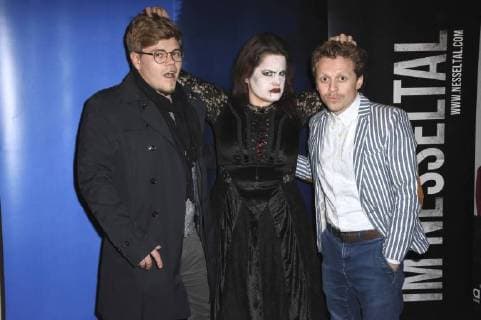 Philipp J Guest and Ferdinand Schmidt Modrow at the Premiere the Cinema in in Monopoly Cinema Munich 31 10 2017 Foto:xP.xSchönbergerx xFuturexImage
