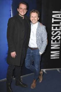 Tommy Swimmers and Ferdinand Schmidt Modrow at the Premiere the Cinema in in Monopoly Cinema Munich 31 10 2017 Foto:xP.xSchönbergerx xFuturexImage