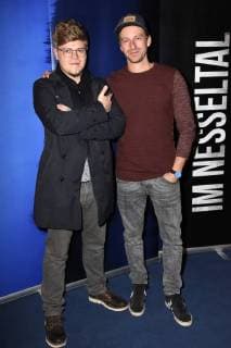 Philipp J and Ben Blaskovic at the Premiere the Cinema in in Monopoly Cinema Munich 31 10 2017 Foto:xP.xSchönbergerx xFuturexImage