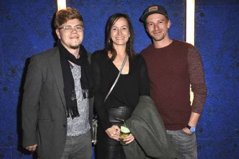 J Kathrin Anna Steel and Ben Blaskovic at the Premiere the Cinema in in Monopoly Cinema Munich 31 10 2017 Foto:xP.xSchönbergerx xFuturexImage