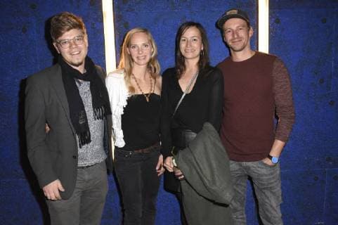 Philipp J Jenny Marie Muck Kathrin Anna Steel and Ben Blaskovic at the Premiere the Cinema in in Monopoly Cinema Munich 31 10 2017 Foto:xP.xSchönbergerx xFuturexImage