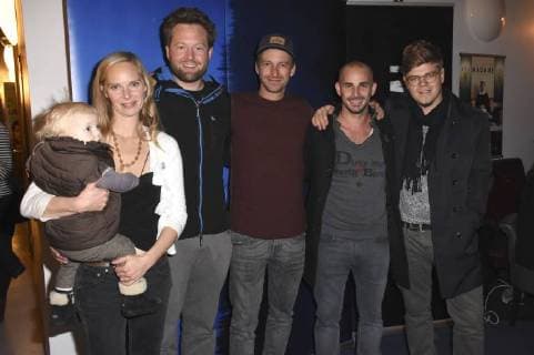 Jenny Marie Muck Oliver Bushel Ben Blaskovic Maximilian Allgeier and Philipp J at the Premiere the Cinema in in Monopoly Cinema Munich 31 10 2017 Foto:xP.xSchönbergerx xFuturexImage