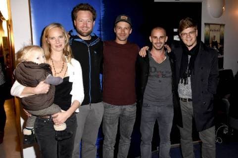 Jenny Marie Muck Oliver Bushel Ben Blaskovic Maximilian Allgeier and Philipp J at the Premiere the Cinema in in Monopoly Cinema Munich 31 10 2017 Foto:xP.xSchönbergerx xFuturexImage