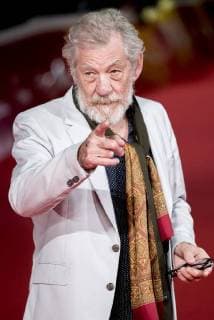 November 1, 2017 - Rome, Italy - Actor Ian McKellen poses on the red carpet as he arrives at the 12th edition of the Rome Film Fest, in Rome, Wednesday, Nov. 1, 2017. Rome Italy  - ZUMAn230 20171101_zaa_n230_336 Copyright: xMassimoxValicchiax