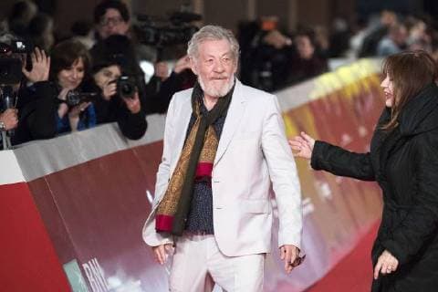 Ian McKellen at the Premiere from McKellen Playing The Part on the 12 International Film Festival from Rome FESTA Del Cinema Tue Roma 2017 in Auditorium Parco della Musica Rome 01 11 2017 Foto:xDaziramx xFuturexImage