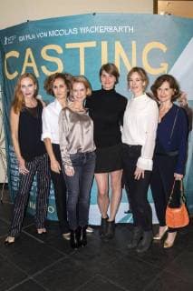 Andrea Sawatzki Marie Lou Sellem Judith Angel Nicole Marischka Milena thirty and Victoria Trauttmansdorff at the Premiere the Cinema Casting in Cinema Paris Berlin 01 11 2017 Foto:xK.xWernerx xFuturexImage