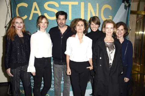 Andrea Sawatzki Milena thirty Nicolas Wackerbarth Marie Lou Sellem Nicole Marischka Judith Angel and Victoria Trauttmansdorff at the Premiere the Cinema Casting in Cinema Paris Berlin 01 11 2017 Foto:xF.xKernx xFuturexImage
