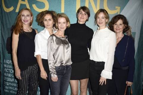 Andrea Sawatzki Marie Lou Sellem Judith Angel Nicole Marischka Milena thirty and Victoria Trauttmansdorff at the Premiere the Cinema Casting in Cinema Paris Berlin 01 11 2017 Foto:xF.xKernx xFuturexImage