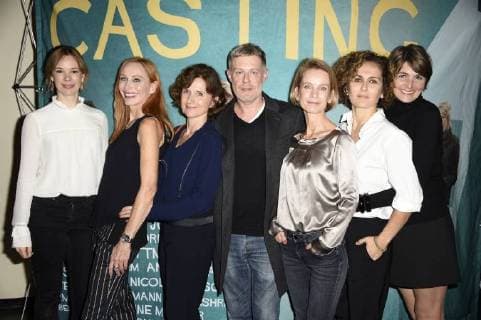 Milena thirty Andrea Sawatzki Victoria Trauttmansdorff Andreas Lust Judith Angel Marie Lou Sellem and Nicole Marischka at the Premiere the Cinema Casting in Cinema Paris Berlin 01 11 2017 Foto:xF.xKernx xFuturexImage