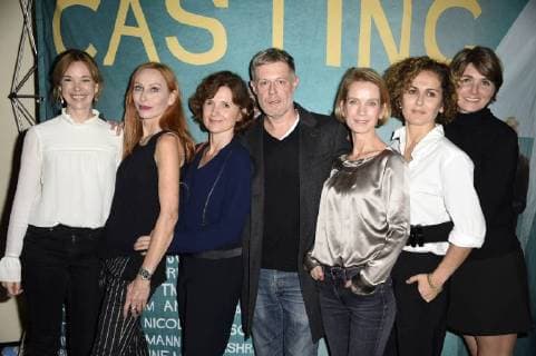 Milena thirty Andrea Sawatzki Victoria Trauttmansdorff Andreas Lust Judith Angel Marie Lou Sellem and Nicole Marischka at the Premiere the Cinema Casting in Cinema Paris Berlin 01 11 2017 Foto:xF.xKernx xFuturexImage