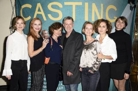 Milena thirty Andrea Sawatzki Victoria Trauttmansdorff Andreas Lust Judith Angel Marie Lou Sellem and Nicole Marischka at the Premiere the Cinema Casting in Cinema Paris Berlin 01 11 2017 Foto:xF.xKernx xFuturexImage