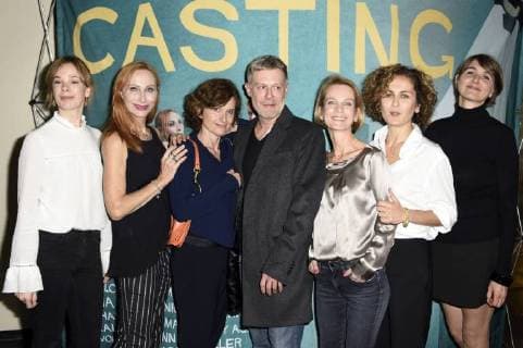 Milena thirty Andrea Sawatzki Victoria Trauttmansdorff Andreas Lust Judith Angel Marie Lou Sellem and Nicole Marischka at the Premiere the Cinema Casting in Cinema Paris Berlin 01 11 2017 Foto:xF.xKernx xFuturexImage