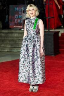 November 2, 2017 - London, London, UK - London, UK. LUCY BOYNTON attends the world film premiere of Murder On The Orient Express. London UK  - ZUMAl94_ 20171102_zaf_l94_094 Copyright: xRayxTangx
