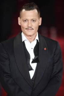 American actor Johnny Depp attends the world premiere of Murder On The Orient Express at Royal Albert Hall in London on November 2, 2017.  LON20171102136 RUNExHELLESTAD