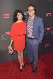 Emily Axford and Brian Murphy at the Premiere the Pop TV Series Hot Date in Restaurant Estrella WEST Hollywood 02 11 2017 Foto:xD.xStarbuckx xFuturexImage