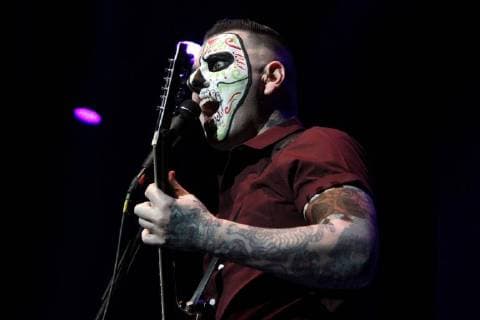 November 3, 2017 - EUM20171103ESP04.JPG.CIUDAD DE MEXICO MusicMusica-Tiger Army.- Aspectos generales del concierto del trio estadounidense tiger army, los cuales deleitaron al publico con sus ritmos de psychobilly y rock alternativo, en el Plaza Condesa, 2 de octubre de 2017. Foto: Agencia EL UNIVERSALCarlos MejiaMAVC  - ZUMAu78_ 20171103_zaf_u78_019 Copyright: xElxUniversalx