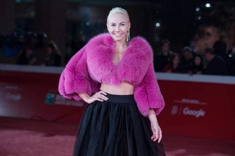 Rome Film Fest: NYsferatu US model and influencer Anastasiya Craze at the Red Carpet of movie NYsferatu - Symphony of a Century on November 3, 2017. Roma RM Italy Auditorium Parco della Musica  MatteoxNardone