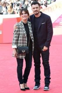 Themen der Woche Bilder des Tages Rome Cinema Fest 2017. Rome Film Festival. Red carpet Orlando Bloom. Pictured: Orlando Bloom with Maya Sansa  Copyright: xMaurizioxD Avanzox xIPAx xMaurizioxDxAvanzox