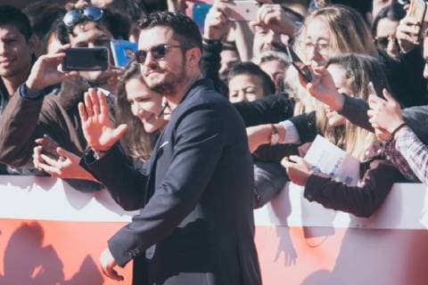 November 4, 2017 - Rome, Italy - Orlando Bloom walks a red carpet for Romans during the 12th Rome Film Fest at Auditorium Parco Della Musica on November 4, 2017 in Rome, Italy. Rome Italy  - ZUMAn230 20171104_zaa_n230_115 Copyright: xLucaxCarlinox