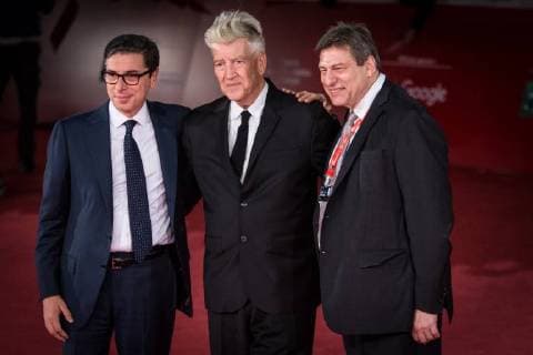 November 4, 2017 - Rome, Italy, Italy - David Lynch and Antonio Monda , guest attends a Red Carpet l during the 12th Rome Film Fest at Auditorium Parco Della Musica on November 4, 2017 in Rome, Italy Rome Italy  - ZUMAn230 20171104_zaa_n230_253 Copyright: xAndreaxRonchinix