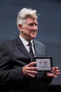 David Lynch receives a career prize Roma 04 11 2017. Auditorium parco della Musica. Festa del Cinema di Roma 2017. Rome November 4th 2017. Rome Film Fest 2017 Foto Stefano Costantino Pool Insidefoto SamanthaxZucchi