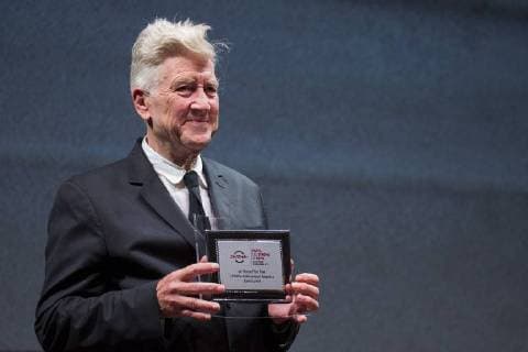 Themen der Woche Bilder des Tages David Lynch receives a career prize Roma 04 11 2017. Auditorium parco della Musica. Festa del Cinema di Roma 2017. Rome November 4th 2017. Rome Film Fest 2017 Foto Stefano Costantino Pool Insidefoto SamanthaxZucchi