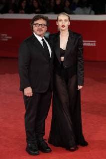 Marco Belardi e Caterina Shulha Roma 04 11 2017. Auditorium parco della Musica. Festa del Cinema di Roma 2017. Rome November 4th 2017. Rome Film Fest 2017 Foto Samantha Zucchi Insidefoto SamanthaxZucchi