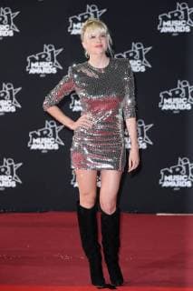 19e edition des NRJ Music Awards a Cannes. Photo: Laurent Guerin E Press Photo Cecile Cassel Cannes France  559222