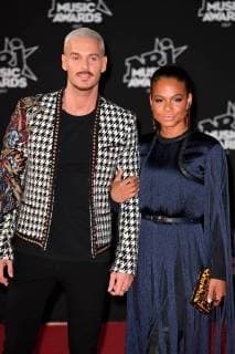M Pokora and Christina Milian CELEBRITES NRJ Music Awards 2017 Cannes 04 11 2017 LionelUrman Panoramic 