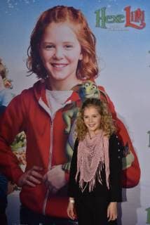 Actress Hedda Erlebach posing at 05 11 2017 in Cologne at the Premiere the Movie Witch Lila saves Christmas