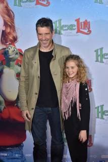 Director Wolfgang Groos and Actress Hedda Erlebach posing at 05 11 2017 in Cologne at the Premiere the Movie Witch Lila saves Christmas