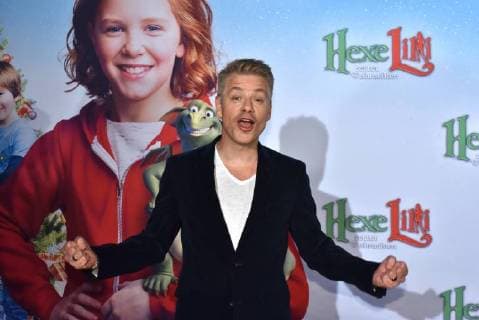 Actor Michael Mittermeier posing at 05 11 2017 in Cologne at the Premiere the Movie Witch Lila saves Christmas