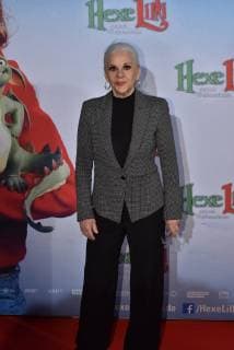 Actress Maresa Hörbiger posing at 05 11 2017 in Cologne at the Premiere the Movie Witch Lila saves Christmas