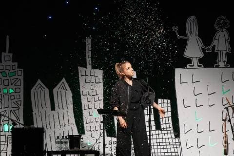 Musician and Poet Juliet Engelmann Rhineland Palatinate the German Musician and Poet Juliet Engelmann is at 05 11 2017 in Koblenz with her New Program Now Baby Poetry and Music on the Stage the Rhine Moselle Hall and is This at the same time on German tour