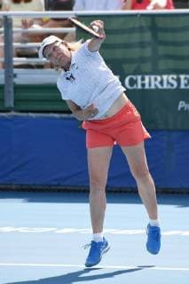 DELRAY BEACH FL NOVEMBER 04 Martina Navratilova attends the Chris Evert Raymond James Pro Celebrity Tennis Classic at the Delray Beach Tennis Center on November 4 2017 in Delray Beach Florida Copyright: xmpi04x