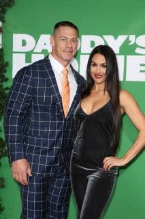 WESTWOOD CA NOVEMBER 5 Nikki Bella and John Cena at the premiere of Daddy s Home 2 at the Regency Village Theater in Westwood California on November 5 2017 Copyright: xFayexSadoux
