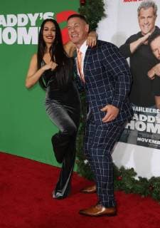 WESTWOOD CA NOVEMBER 5 Nikki Bella and John Cena at the premiere of Daddy s Home 2 at the Regency Village Theater in Westwood California on November 5 2017 Copyright: xFayexSadoux