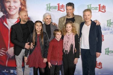 Jürgen Vogel Hila Maresa Hörbiger Claudio Magno Hedda Erlebach Wolfgang Groos and Michael Mittermeier at the Premiere the Cinema Witch Lila saves Christmas in Cinedom Cologne 05 11 2017 Foto:xC.xHardtx xFuturexImage