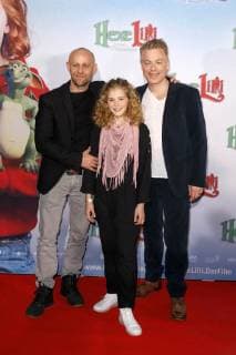 Jürgen Vogel Hedda Erlebach and Michael Mittermeier at the Premiere the Cinema Witch Lila saves Christmas in Cinedom Cologne 05 11 2017 Foto:xC.xHardtx xFuturexImage