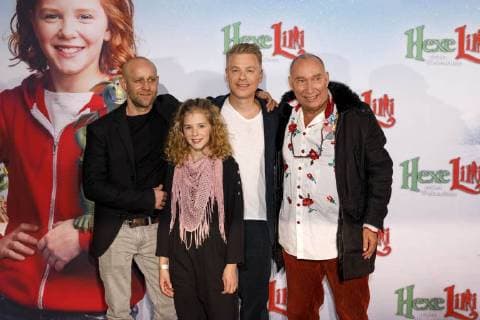 Jürgen Vogel Hedda Erlebach Michael Mittermeier and Ludger KNISTER Jochmann at the Premiere the Cinema Witch Lila saves Christmas in Cinedom Cologne 05 11 2017 Foto:xC.xHardtx xFuturexImage
