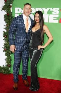 John Cena and Nikki Bella at the Daddy S Home 2 Film Premiere at 5 11 2017 in Los Angeles Daddy S Home 2 Film premiere in Los Angeles 2017