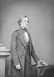 Jefferson Finis Davis, President of the Confederate States of America.  Copyright: StocktrekxImages STK500614A