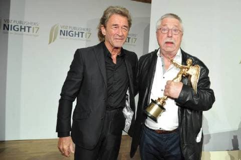 Peter Maffay Wolf Biermann VDZ Publishers Night 2017 Award ceremony the Golden Victoria in the the German in Berlin at 06 11 2017