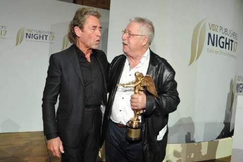 Peter Maffay Wolf Biermann VDZ Publishers Night 2017 Award ceremony the Golden Victoria in the the German in Berlin at 06 11 2017