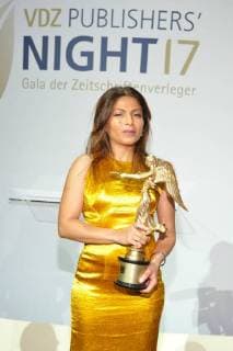 Ensaf Haider Preistraegerin VDZ Publishers Night 2017 Award ceremony the Golden Victoria in the the German in Berlin at 06 11 2017
